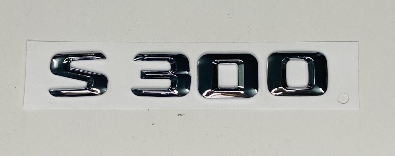 MERCEDES W222 S300 2013 - 2020 ARKA BAGAJ YAZISI KROM